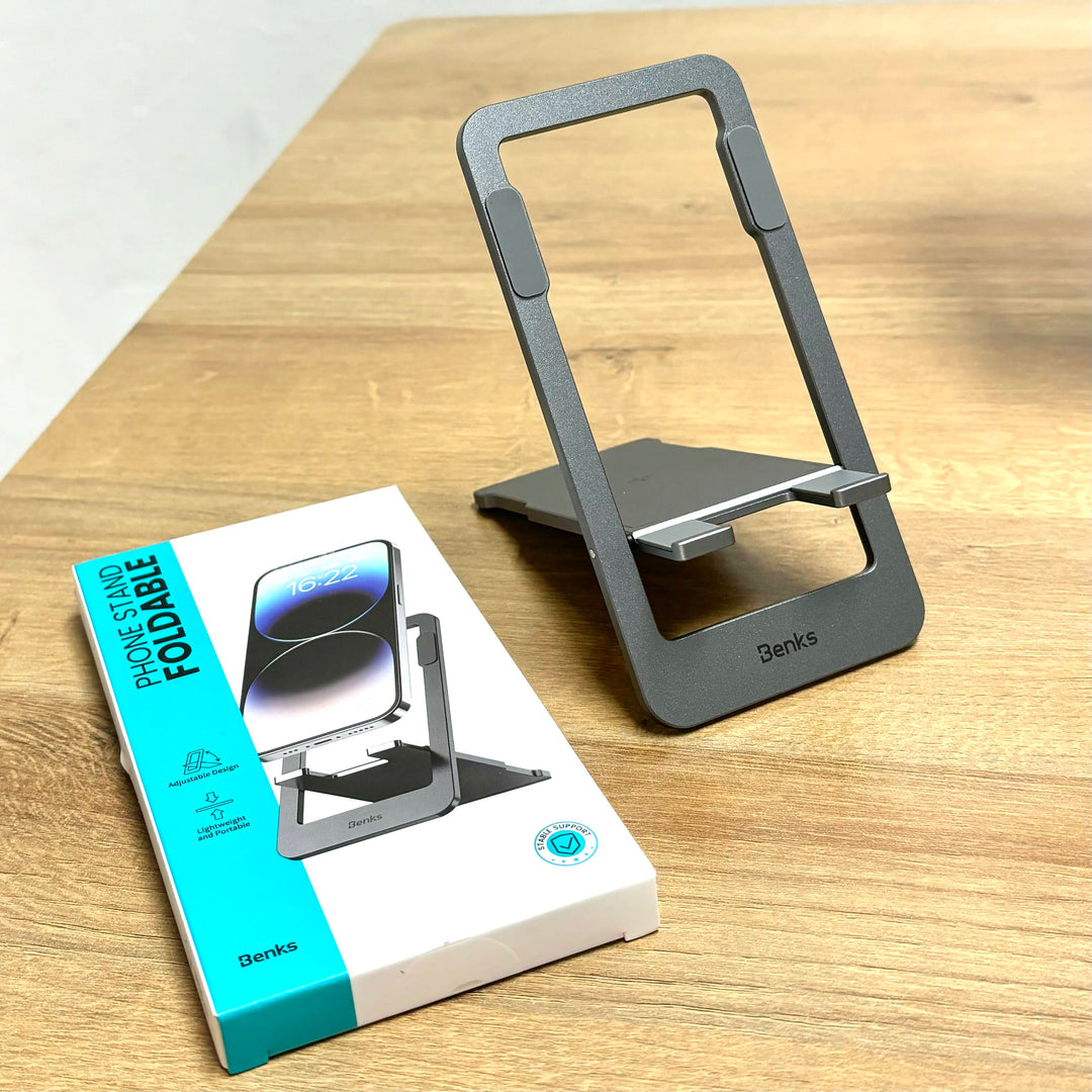 ที่ตั้งโทรศัพท์ที่เบาและเล็กที่สุดในร้าน AppleSheep “Benks Folding Stand”