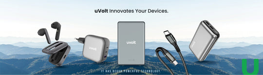 Uvolt Thailand อุปกรณ์เสริม iPhone โดยคนรุ่นใหม่ พร้อมส่งในไทยแล้ว ! รับประกัน 2 ปี ดีไซน์เรียบ เท่ และมินิมอล ครบทั้ง Adapter, Power Bank, สายชาร์จ และหูฟังบลูทูธ