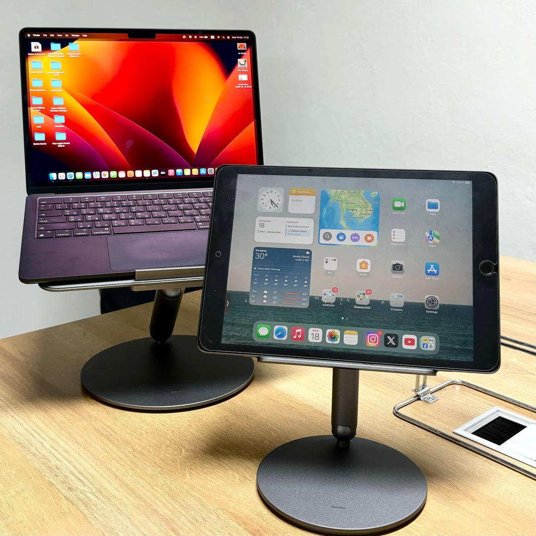 ที่ตั้งโน๊ตบุ๊คและไอแพดระบายความร้อนไว ? รีวิว Benks Infinity Tablet, Laptop Stand