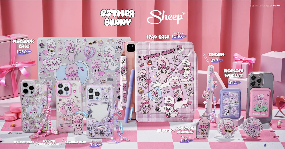 Esther Bunny Collection "เคสไอโฟน" "เคสไอแพด" แท้ กระต่ายที่แสนน่ารัก หรูหรา มีความลึกลับแสนพิเศษกว่าที่เห็นนะ !