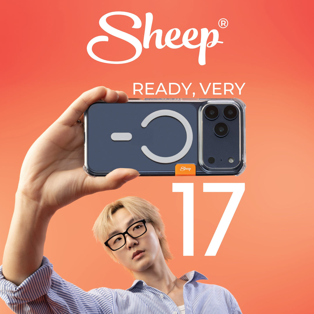 เคส ไอโฟน รับเครื่อง iphone 17 pro max air เคสใส clear case sheep พร้อมส่ง กันกระแทก magsafe แม่เหล็ก เหลืองช้า