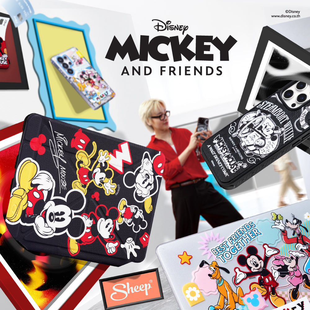 Gadget สุดอาร์ตของ Mickey Mouse Case ทั้ง 3 ยุค พร้อมแมตช์กับแฟชั่นทุกสไตล์ 🪄