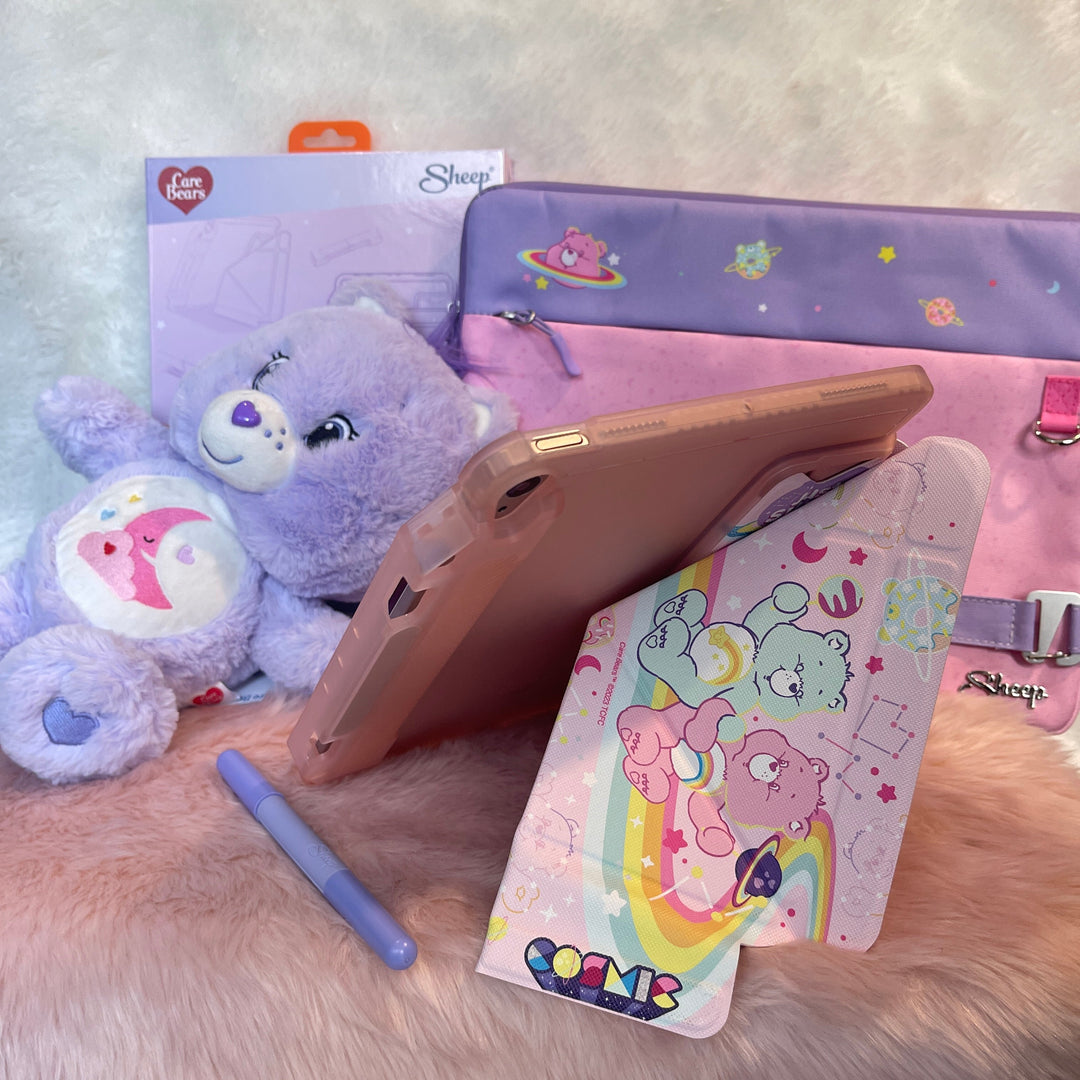 🐻🌈 เคสไอแพด Care Bears Cosmic 🪐✨ Review อุปกรณ์ที่เหมาะกับการเรียนในคอลเลกชัน : iPad case, Escort ,Mouse pad, Macbook case