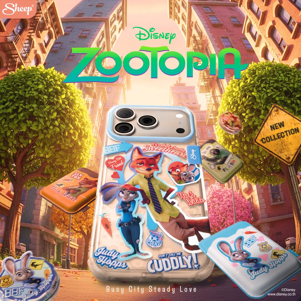 gadget zootopia 2 disney ซูโทเปีย ดิสนีย์ เคสไอโฟน เคสซัมซุง iphone samsung case คู่จิ้น nick & judy นิค จูดี้ ตัวละคร magsafe wallet griptok เรื่องย่อ 