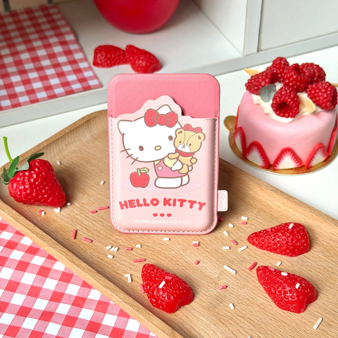 phone accessories ใช้คู่เคส hello kitty sanrio case ซานริโอ้ เฮลโล คิตตี้ ของแท้ โทรศัพท์ มือถือ ลิขสิทธิ์แท้ สีแดง ชมพู หมี tiny chum phone accessories sheep phone wallet ที่ใส่บัตรแปะมือถือ เคสใส่บัตร card holder ลายน่ารัก