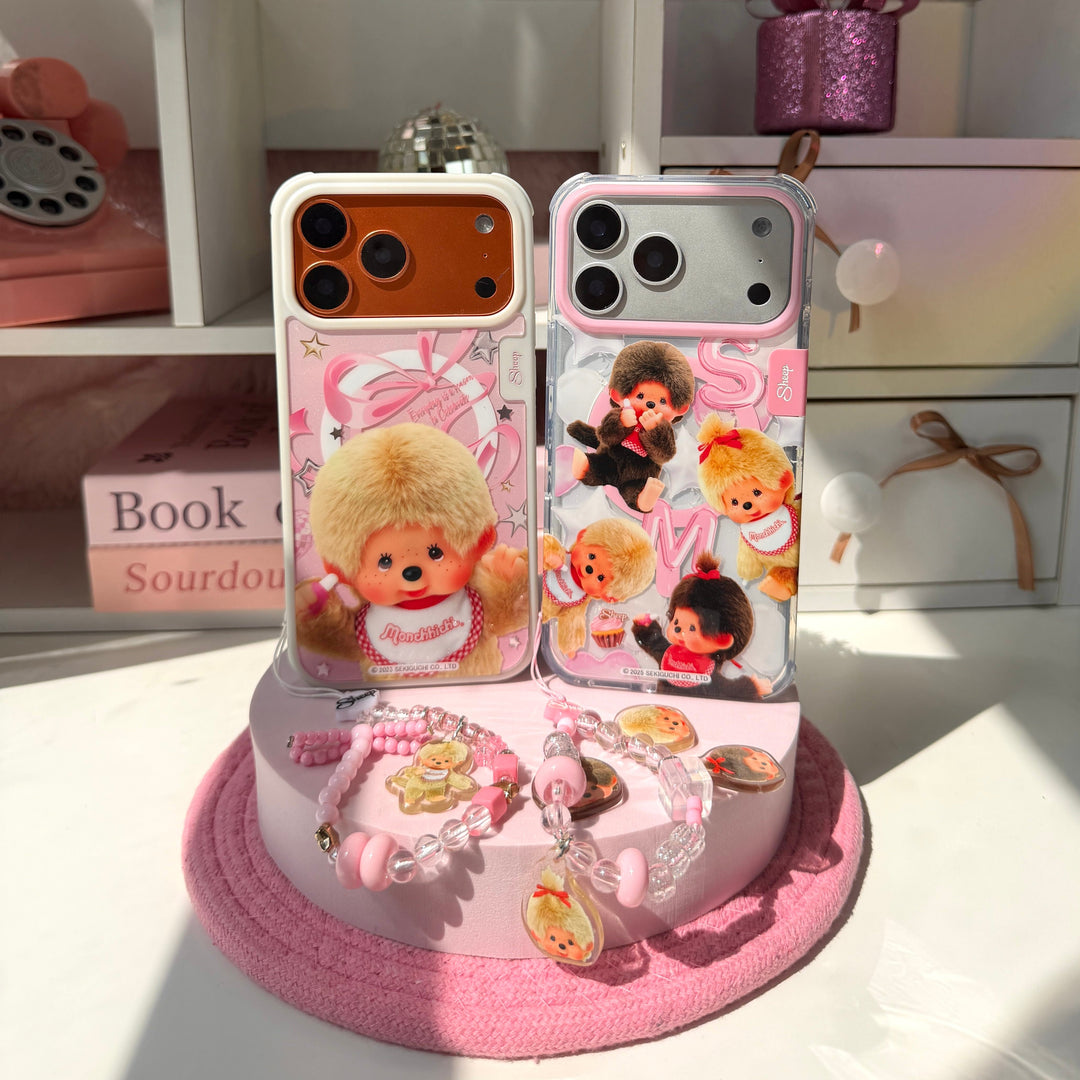 เคสไอโฟนม่อนชิชิ สีชมพู iphone magsafe case monchhichi beige boy girl ม่อนชิชิคุง ม่อนชิชิจัง limited ลิมิเต็ด sheep sketch canvas outfit น้ำตาล เบจ ทอง ตุ๊กตา มอนชิชิ ของขวัญ ปีใหม่ ส่งท้ายปี 2025  iphone 17 pro max cosmic orange จับฉลาก 2026 2569