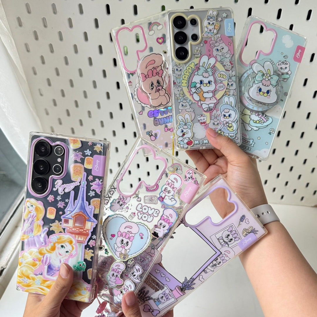 เคส samsung สีพาสเทล ลายน่ารัก กันกระแทก ซิลิโคน ซัมซุง ลิขสิทธิ์แท้