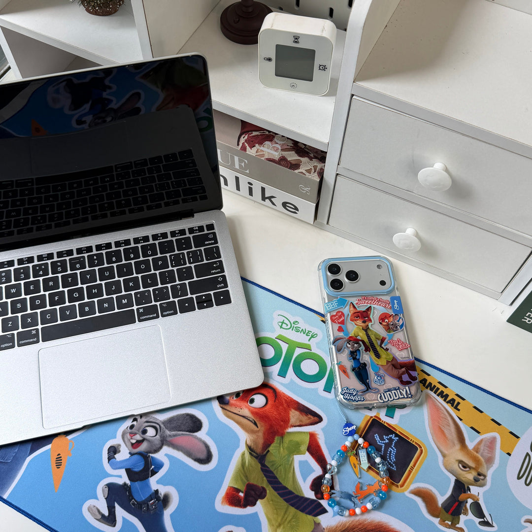 mouse pad หนัง zootopia ภาค 2 ลิขสิทธิ์แท้ disney แผ่นรองเมาส์ ผืนใหญ่ ซูโทเปีย ดิสนีย์ สีฟ้า เกมมิ่ง ตัวละคร คู่จิ้น nick & judy จิ้งจอก นิค กระต่าย จูดี้ officer clawhauser เสือ flash สลอธ มีม สล็อต finnick bogo gazelle mr.big 