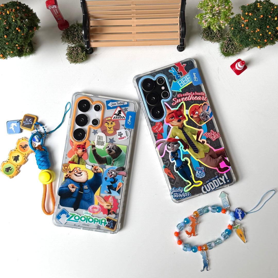 เคสซัมซุง หนัง zootopia ภาค 2 disney samsung case magsafe ซูโทเปีย ดิสนีย์ คู่จิ้น nick & judy ตัวละคร จิ้งจอก นิค กระต่าย จูดี้ เสือ clawhauser สลอธ flash samsung s25 ultra รีวิว มีม
