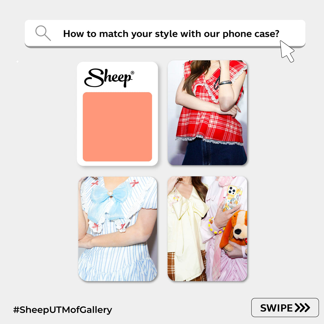 เคส iPhone 17 ลายน่ารัก sheep แมทช์ชุดง่าย ไอโฟน17 case magsafe พร้อมส่ง ไอเดีย outfit idea air pro max แอร์ โปร แม็ก