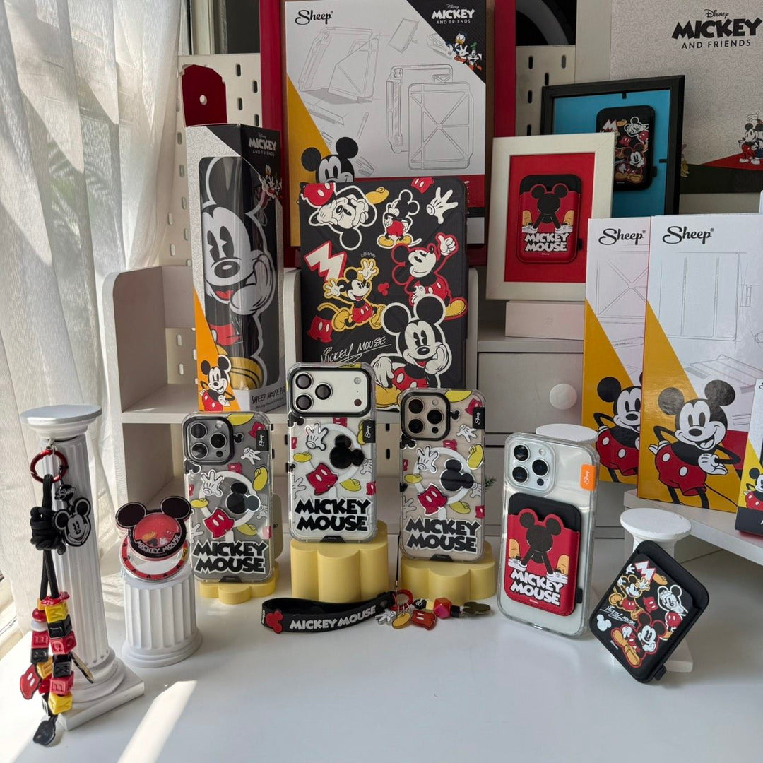 gadget mickey mouse มิคกี้เมาส์ มิกกี้เม้าส์ เคสไอโฟน iphone case magsafe griptok wallet charm ที่แปะมือถือ เคสใส่บัตร สายห้อยมือถือ