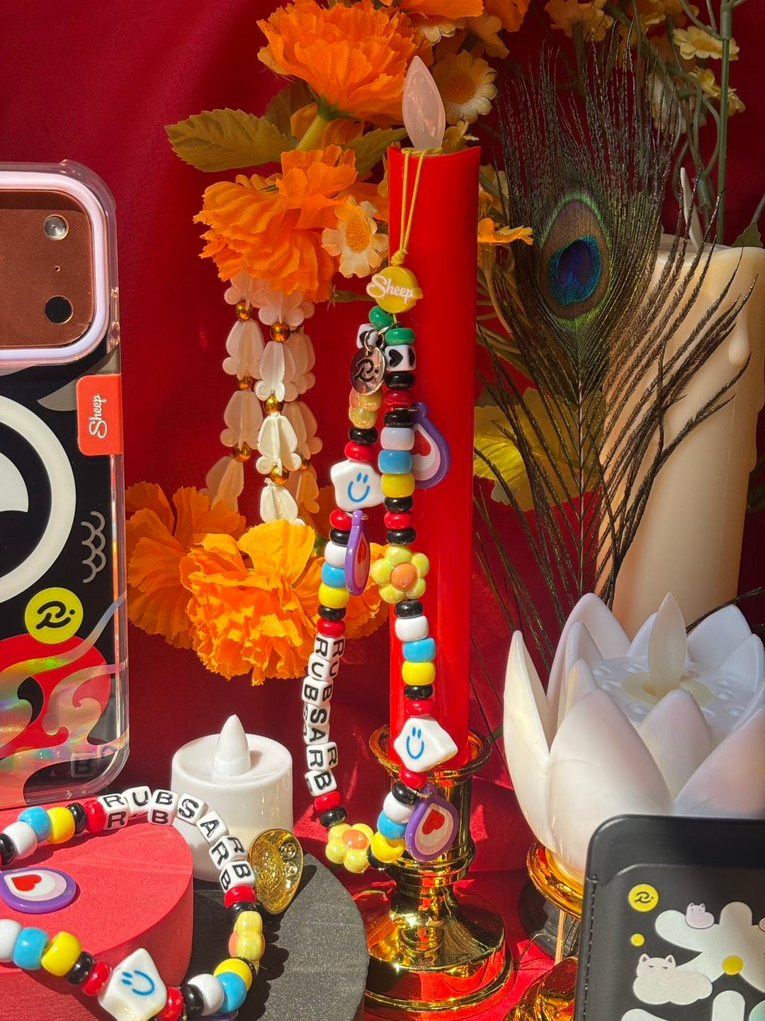 เคส มงคลสัตว์ พลังบวก เสริมดวง มงคล ปี 2569 rubsarb รับทราบ sheep ทีมไทย นกยูง phone accessories charm สายห้อยมือถือ สายคล้องมือ สายมู สัตว์มงคล พลัง โชคลาภ สุขภาพ ความรัก