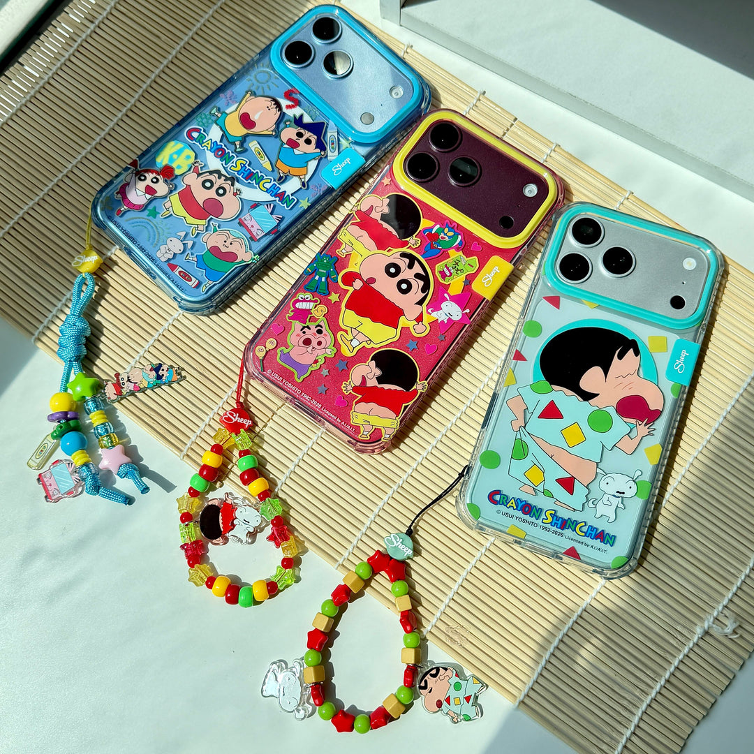 เคสชินจัง SHEEP x Crayon Shinchan วนลูปความสุข 3 ดีไซน์ พร้อมของแถมหลังกล่อง! 💚❤️🩵