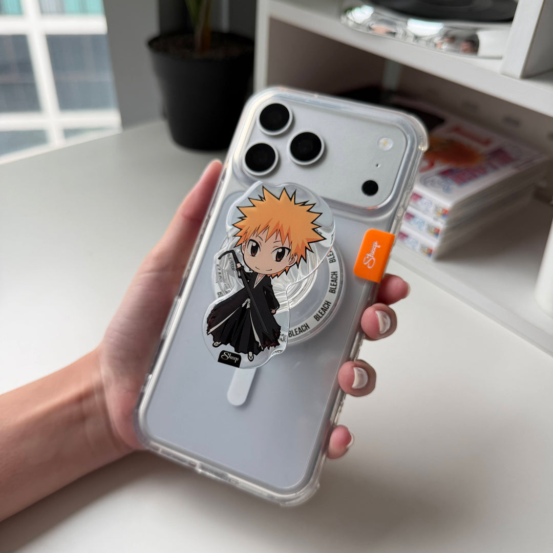 Phone Grip BLEACH ⚔️ ดีไซน์ Full Body ครั้งแรกของ SHEEP มาพร้อม MagSafe ติดแน่นขั้นเทพ!
