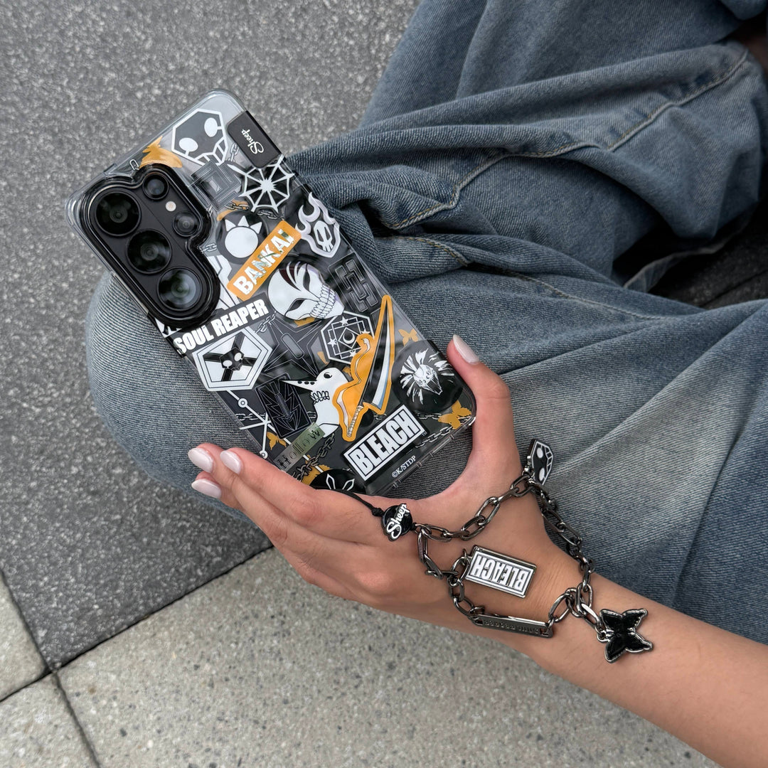 เคส iPhone & Samsung ลาย BLEACH ที่เท่ที่สุด! แถมฟรีพวงกุญแจโซ่ตรวนวิญญาณ ⚔️