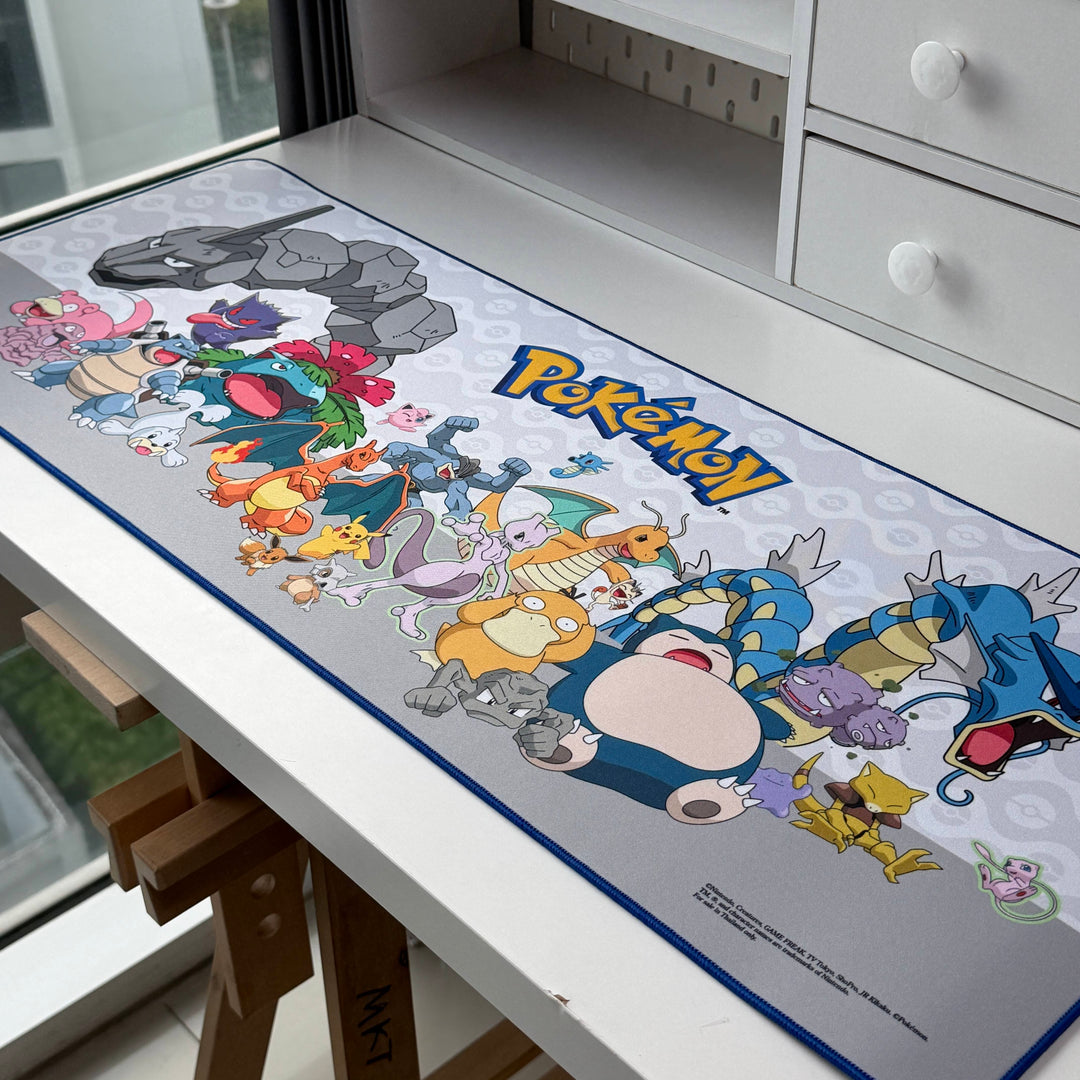 แต่งโต๊ะด้วย Mouse Pad POKÉMON⚡ลิขสิทธิ์แท้ เก็บครบทุกคาแรกเตอร์โปเกมอน!