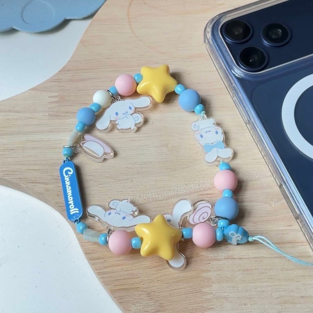 Phone Charm สายห้อยมือถือ Cinnamoroll🩵☁️ลิขสิทธิ์แท้ เอาใจสาวก Sanrio!