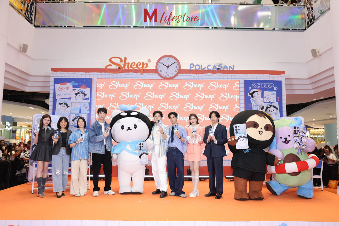 Special Event: SHEEP CLASSROOM เปิดตัวเคสมือถือ ‘POLCASAN’ ครั้งแรกของโลก