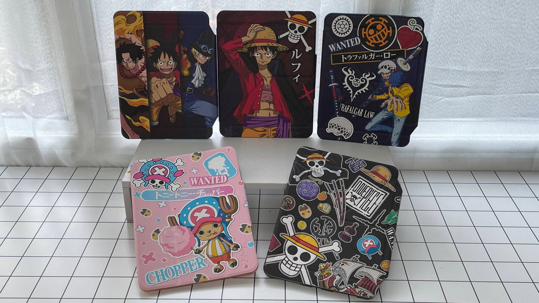 เคสไอแพด One Piece Ace Puffy Sabo Law Chopper Straw Hat Crew เคสไอแพดกันกระแทก เคสไอแพดกันงอ เคสไอแพดตั้งได้ พร้อมส่ง เคส iPad Pro iPad Air เคสไอแพดมีที่เก็บปากกา