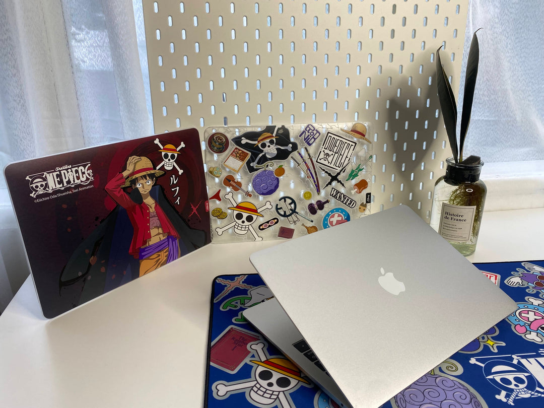 เคสแมคบุค One Piece Luffy Straw Hat Crew กลุ่มหมวกฟาง เคสแมคบุคกันรอย Case MacBook Air เคส MacBook Pro กรอบแมคบุค