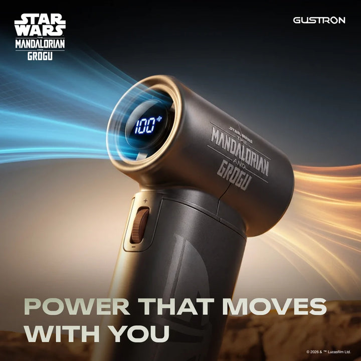 พัดลมพกพา Gustron Turbo Fan The Mandalorian ลิขสิทธิ์แท้ รูปที่ 1
