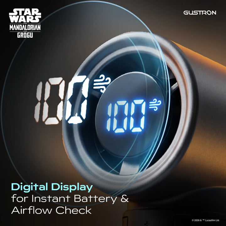 พัดลมพกพา Gustron Turbo Fan The Mandalorian ลิขสิทธิ์แท้ รูปที่ 3