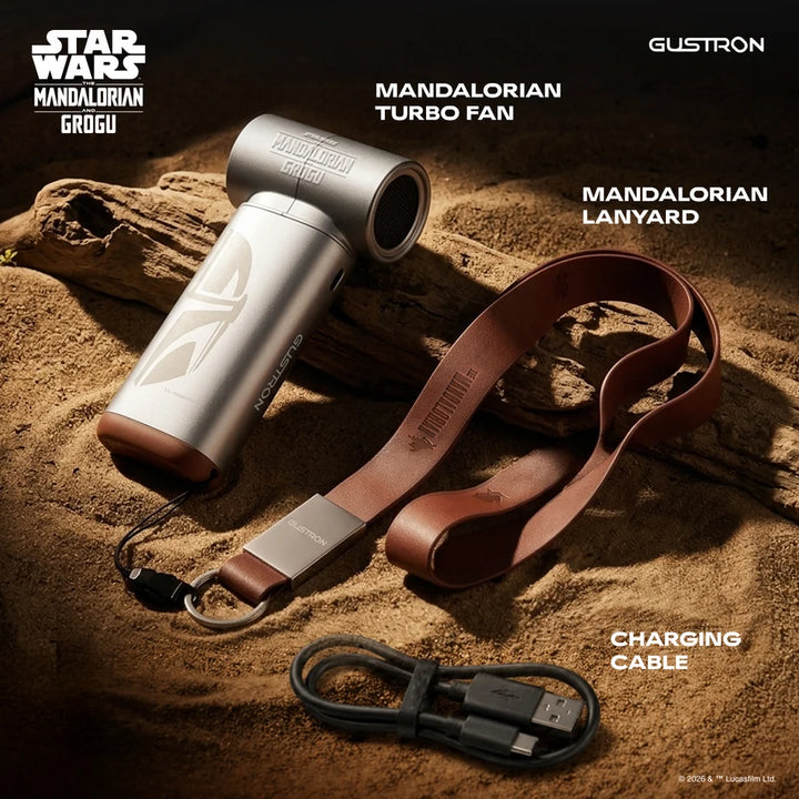 พัดลมพกพา Gustron Turbo Fan The Mandalorian ลิขสิทธิ์แท้ รูปที่ 6