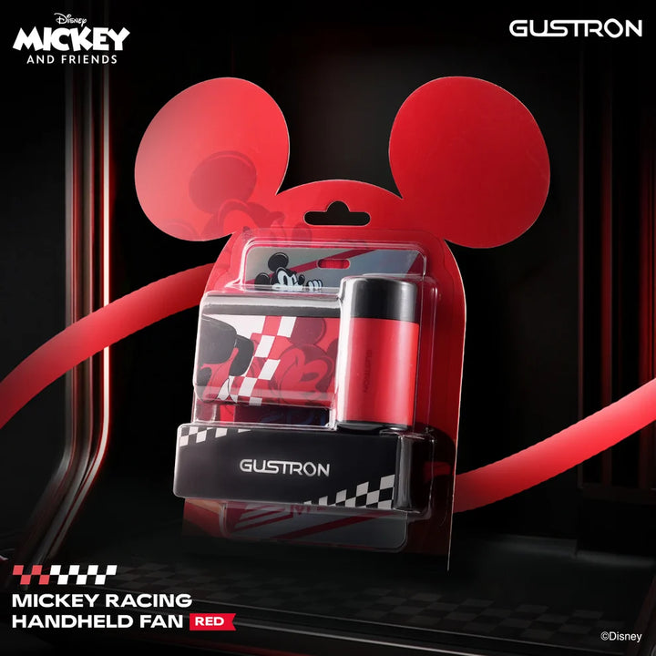 พัดลมพกพา Gustron Handheld Fan Mickey Racing Grogu ลิขสิทธิ์แท้ รูปที่ 2