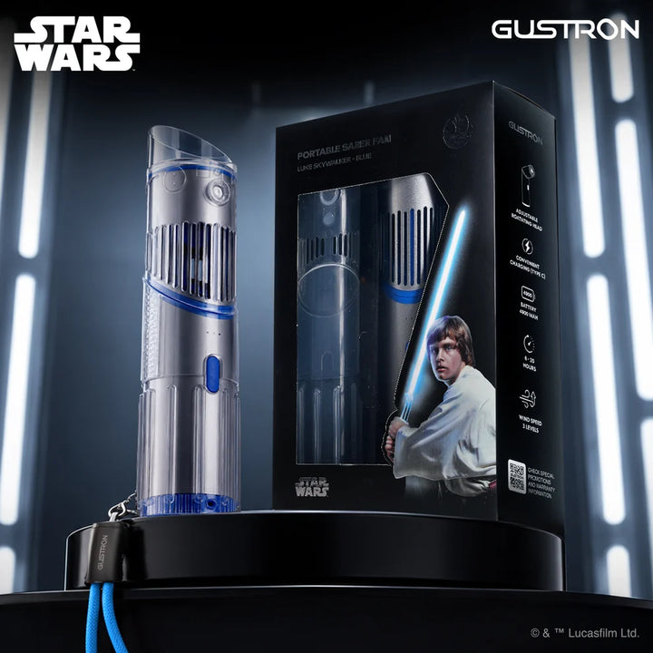 พัดลมพกพา Gustron Lightsaber Fan Star Wars ลิขสิทธิ์แท้ รูปที่ 1