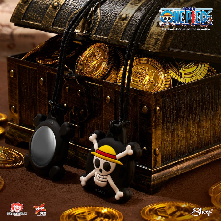 Case Airtag ลิขสิทธิ์แท้ One Piece เคสซิลิโคนกันรอย