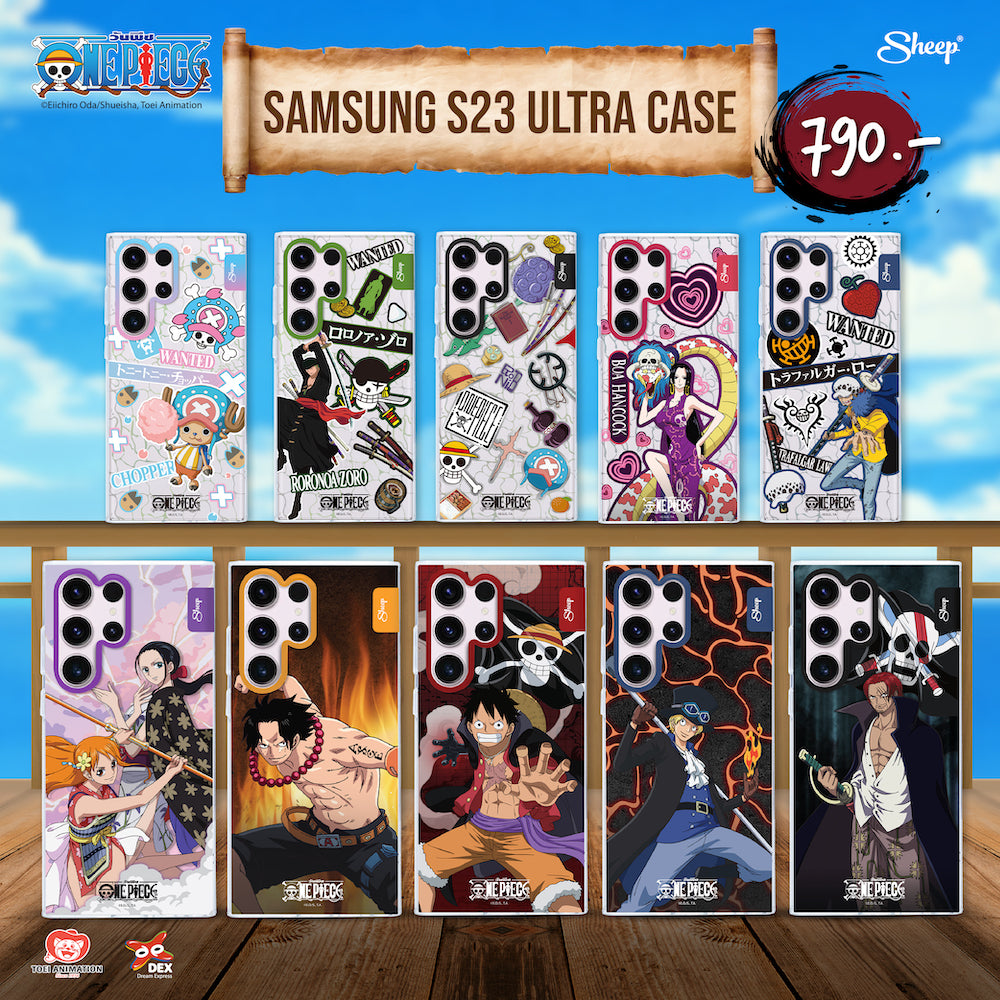 เคส Samsung S23 Ultra ลิขสิทธิ์แท้ One Piece พร้อมส่ง