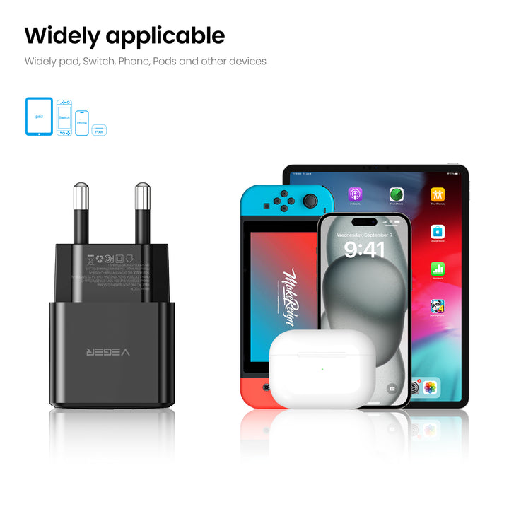 Charger Veger อะแดปเดตอร์ Adapter หัวชาร์จไว ราคาดี ของแท้ มีประกัน