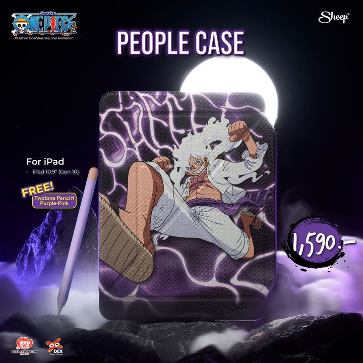 เคสไอแพดกันกระแทก people one piece วันพีซ วันพีช ลูฟี่เกียร์5 วันพีซกลายร่าง