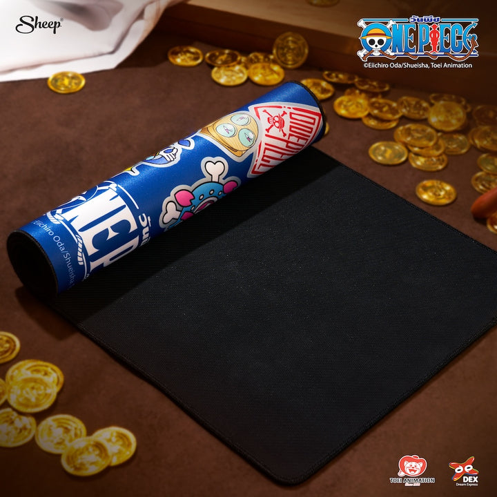 แผ่นรองเมาส์ One Piece ลิขสิทธิ์แท้ Mousepad แผ่นใหญ่