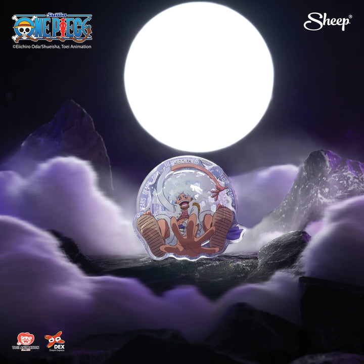 one piece ลูฟี่เกียร์5 ลูฟี่กลายร่าง เทพนิกะ Griptok ที่แปะโทรศัพท์ ที่ตั้งโทรศัพท์ วันพีช
