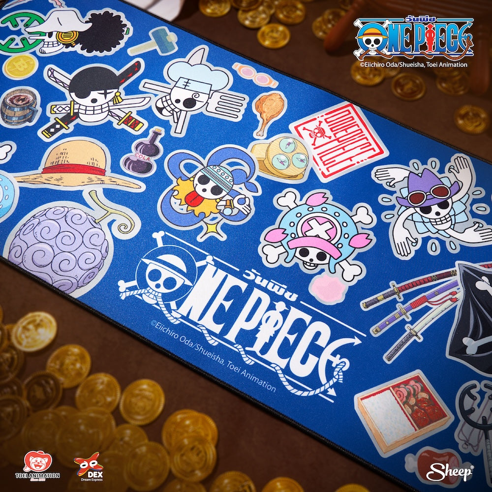 แผ่นรองเมาส์ One Piece แท้ Mousepad วันพีซ ช็อปเปอร์ Chopper