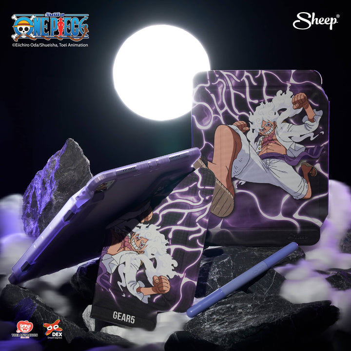 เคสไอแพดรุ่นpeople เคสไอแพดกันกระแทก one piece วันพีซ วันพีช ลูฟี่เกียร์5 วันพีซกลายร่าง