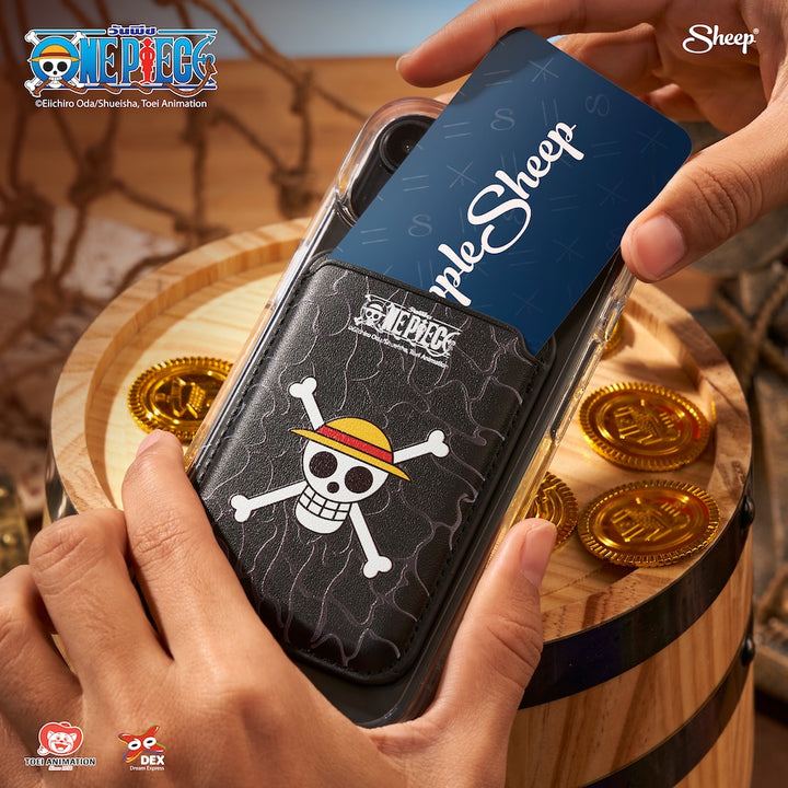 เคสไอโฟน One Piece ลิขสิทธิ์แท้ เคส Magsafe ใส่บัตรได้