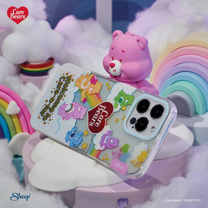 ขาตั้ง iPhone 15 Pro Max ตกแต่งโต๊ะทำงาน Care Bears พร้อมส่ง