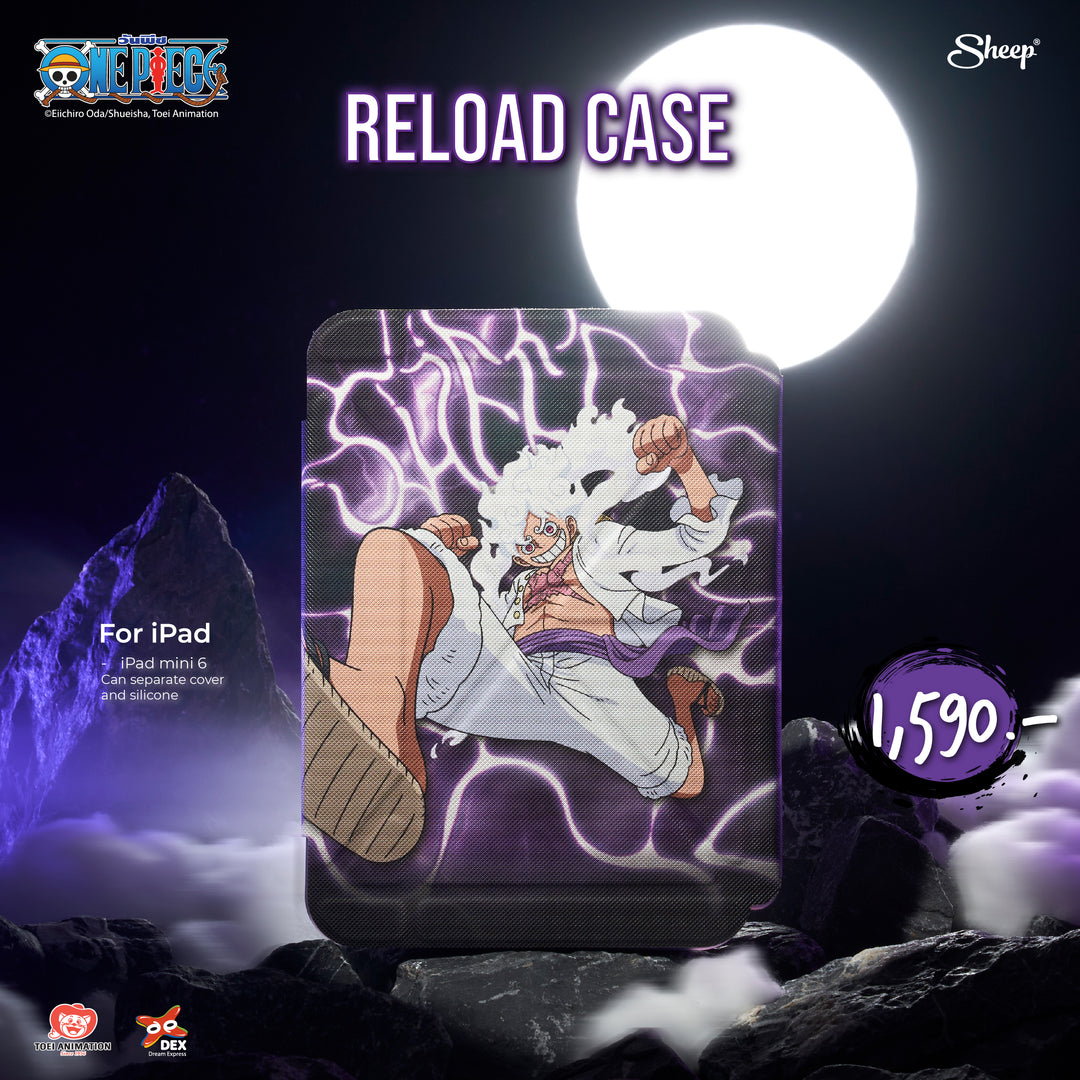 sheep reolad เกียร์5 ลูฟี่แปลงร่าง ไคโด เคสไอแพดกันกระแทก เคสไอแพดถอดปกได้