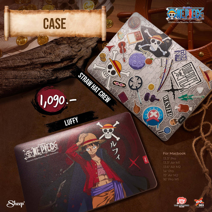 เคส Macbook ลายเท่ ๆ ลิขสิทธิ์แท้ One Piece พร้อมส่ง