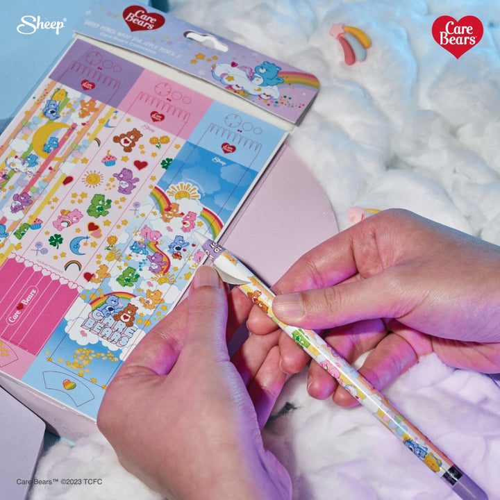 สติ๊กเกอร์ติดปากกาไอแพด Pencil Wrap ลายแคร์แบร์แท้