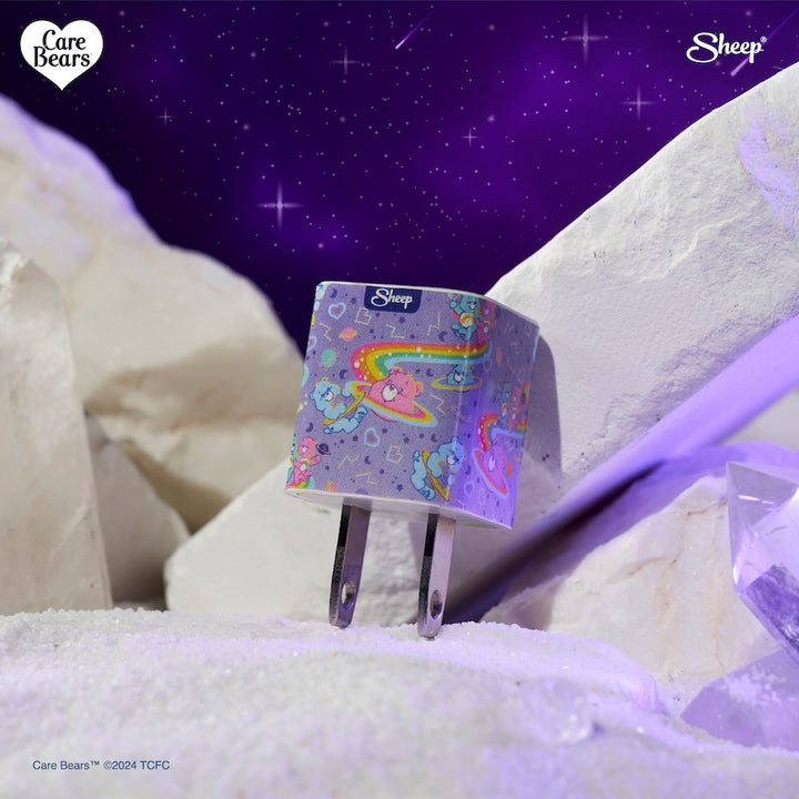 สติ๊กเกอร์ติดหัวชาร์จ iPhone Charger Wrap อแดปเตอร์ชาร์จ Care Bears