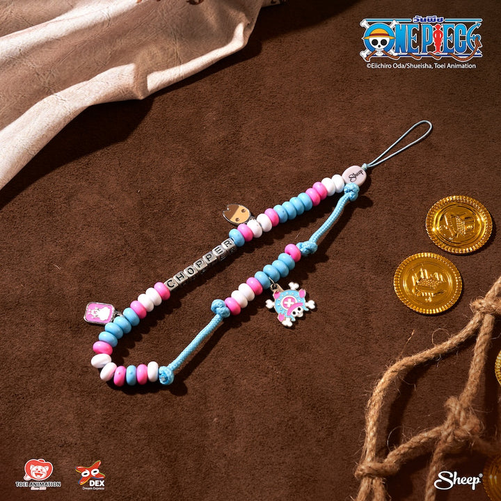สายห้อยมือถือ One Piece ลิขสิทธิ์แท้ ลูฟี่ ช็อปเปอร์