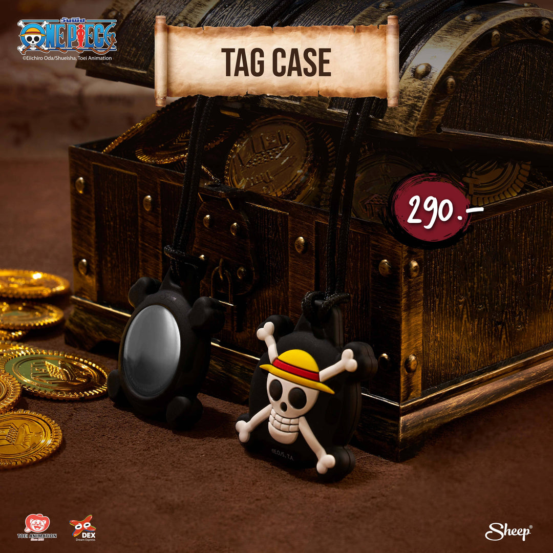 เคส Airtag ลิขสิทธิ์แท้ One Piece เคสซิลิโคนกันรอย