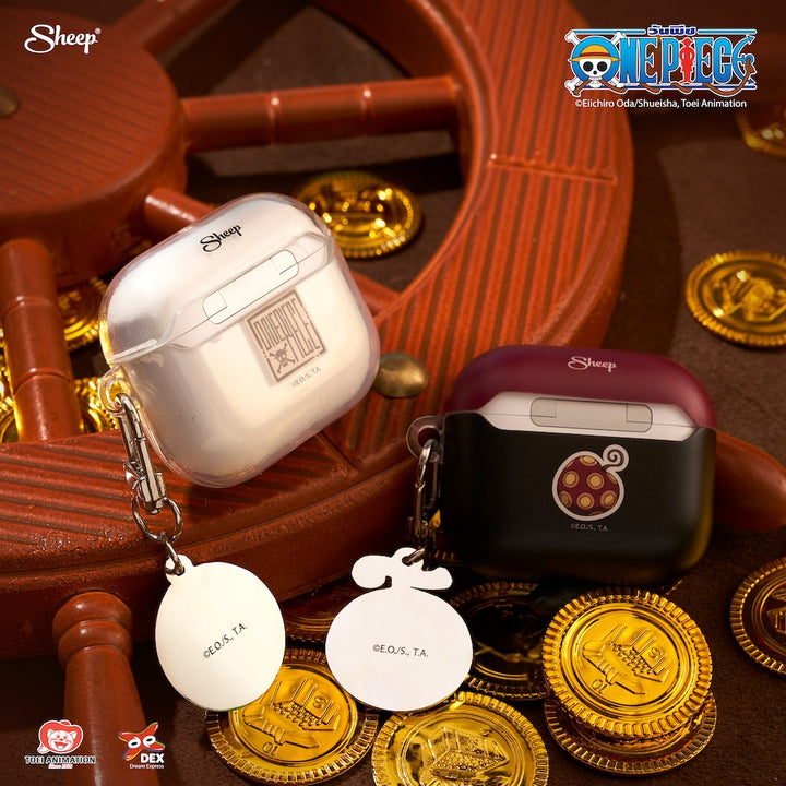 เคสหูฟังไร้สาย ลายเท่ ๆ ลิขสิทธิ์แท้ One Piece พร้อมส่ง