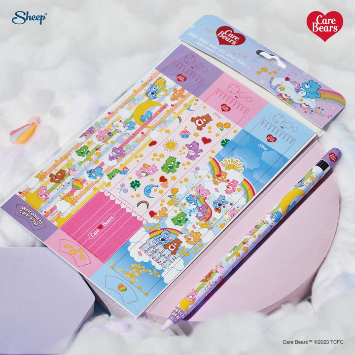 สติกเกอร์ติด Apple Pencil Wrap ลาย Care Bears แท้