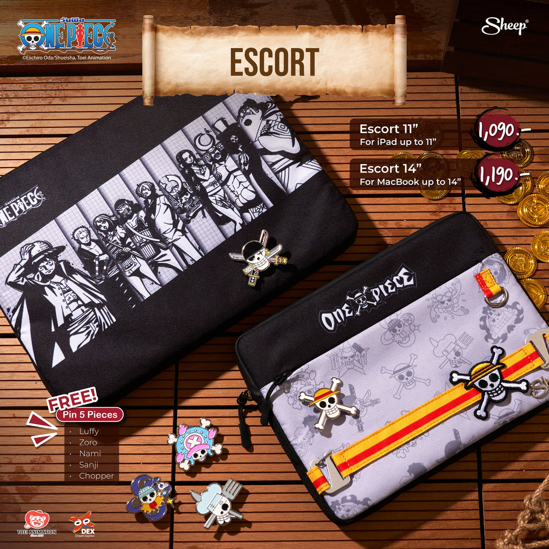กระเป๋าไอแพด One Piece ลิขสิทธิ์แท้