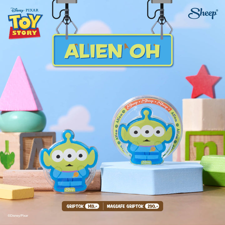 ที่ติดโทรศัพท์ Toy Story Gtiptok ทอย สตอรี่ กริ๊บต๊อก ลาย Aliens