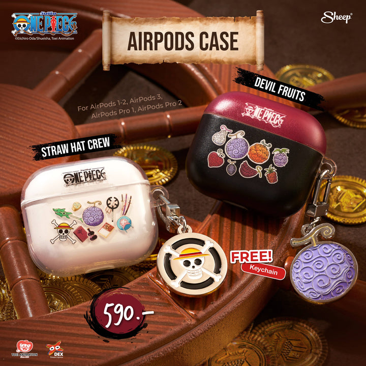 เคส Airpods ลายเท่ ๆ ลิขสิทธิ์แท้ One Piece พร้อมส่ง